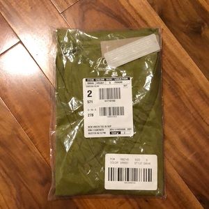 J. Crew supima cotton v neck tee